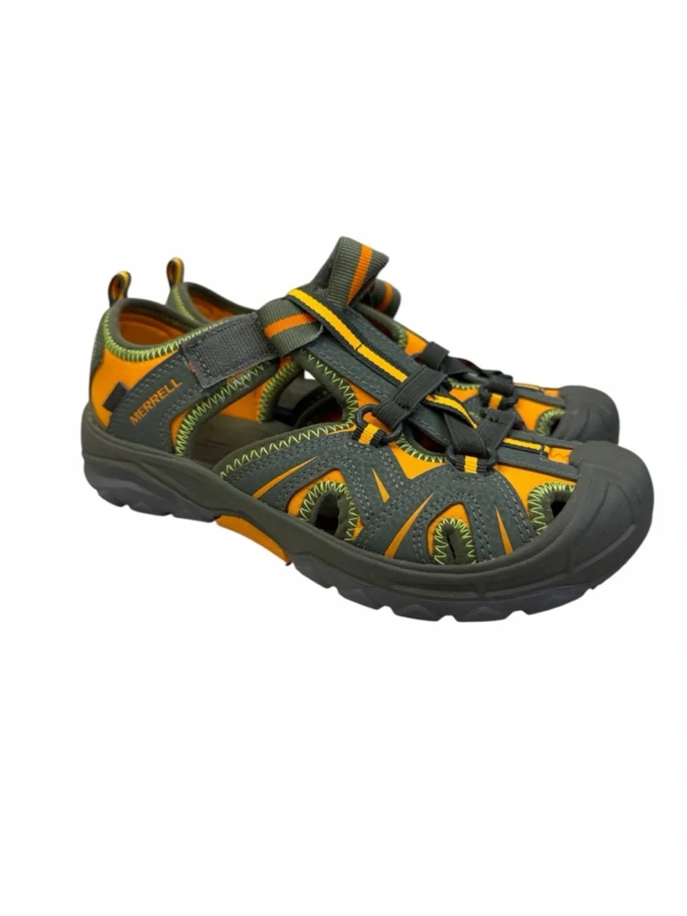 Merrell Hydro Olive Boys Youth Waterproof Shoes Sandals Size 3 US Medium